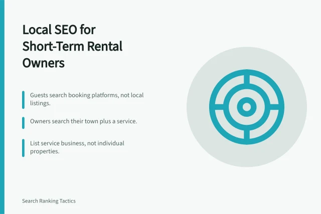 Local SEO checklist for short-term rental owners seeking property managers. Local SEO checklist for short-term rental owners owners