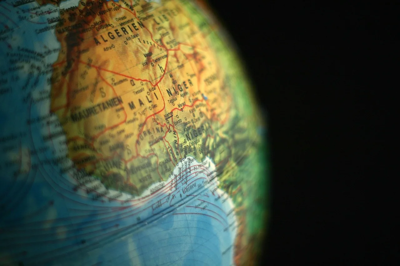 globe, algeria, niger, mali, africa, continents, earth, world map, world, globalization, global, map. International SEO: the questions that matter