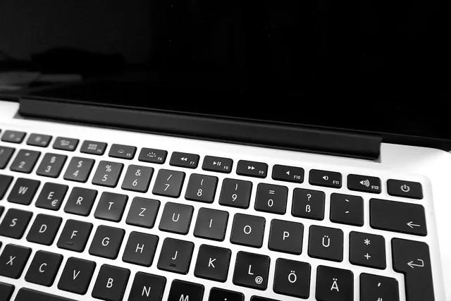 laptop, computer, keyboard, macbook, apple, business, research, gray apple, gray research, gray keyboard. Keyword research trends: eight signals worth testing