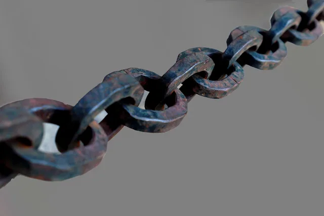 chain, stole, metal, connection, together, connected, chain links, metal rings, iron chains, metallic, technology, limbs, iron, chain link, lock, protection, security. Common Link Building Mistakes and How to Correct Them