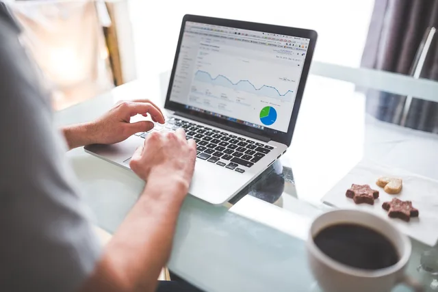 analytics, charts, graphics, marketing, traffic, seo, macbook, laptop, typing, working, technology, analytics, analytics, seo, seo, seo, seo, seo. On-page SEO: a focused business guide for 2027